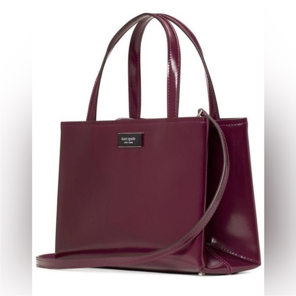 Kate Spade Deep Sam Icon Small Spazzolato Leather Tote